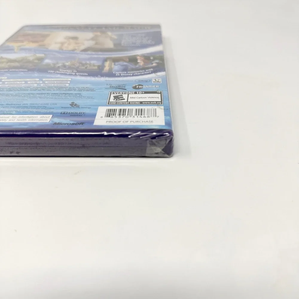 Kinect Disneyland Adventures Xbox 360 Game New Factory Sealed Microsoft Frontier